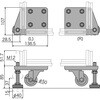 AS25B-M12L アンカーセット25 レコフレーム(ユキ技研) 04348396