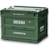 DNJFDBXMAG20V2 DEEN折り畳みコンテナ マットアーミーグリーン 20L DEEN 04348850