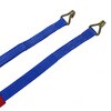 GC75224 GCラッシングベルト 青 Jフック 使用荷重1，000kg 幅35mm×長さ0.5+2m～6m グリーンクロス 04348859