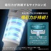 SCD-220-W 充電式サイクロンスティック掃除機 超軽量 コードレス アイリスオーヤマ 04349138