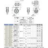 SUG-31-405R-PLE 重量用キャスター400シリーズ ダーコキャスター LAMP(スガツネ工業) 04350338