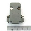 D-subカバー ミリネジ 灰 共立電子産業