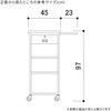 6948-330 スチール製作業台 スライド棚付き 白〔ストエキオリジナル〕 ストア・エキスプレス 04416741