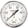 1010010 一般圧力計(D枠埋込型・縁なし・中心ネジ・Φ60) R1/4 高島計器 04436341