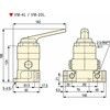 VC-4L エナパック 油用ポンプマウントタイプ手動弁/リーモートタイプ手動弁 エナパック 04433182