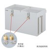 EIP-2P 塩ビ製一斗缶保管庫 PVC EIP-2シリーズ アズワン 04439080