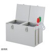 EIP-2P 塩ビ製一斗缶保管庫 PVC EIP-2シリーズ アズワン 04439080