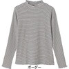 822409-21 822409 衿シャーリングリブTシャツ 愛情介護 04445678
