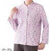 822392-21 822392 微起毛スナップ釦前開きTシャツ ケアファッション 04447419