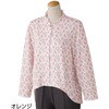 822366-21 822366 前開き前後ゆったりきれい見えTシャツ ケアファッション 04447778