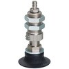 VPC4-3RHN-4B-S3 真空パッド スタンダートタイプVPC スプリング式 取出し口上 PISCO(ピスコ) 04449300