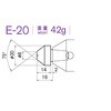 SHSHE20 �Z���^�[�w�b�h M.T. No.2.3.4�p �J�u�g�H�� 04564318