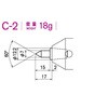 SHC2 �Z���^�[�w�b�h M.T. No.2.3.4�p �J�u�g�H�� 04564345