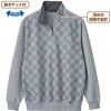 822500-12 822500 ハーフジップトレーナー ケアファッション 04595496