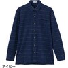 822483-01 822483 綿混スナップ釦ニットシャツ ケアファッション 04595347