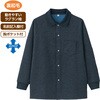 822493-01 822493 裏起毛スナップ釦前開きポロシャツ ケアファッション 04594821