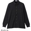 822046-11 822046 裏起毛隠れファスナーニットシャツ ケアファッション 04594568