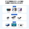 GH-MHC8A-SV 8 in1 USB Type-C コンパクトドッキングステーション グリーンハウス 04680860