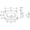 ステンレス トランク取手 水本機械製作所