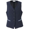 ESV664 ENJOY ベスト 美スラッとSuitsAg ネイビー ESV664シリーズ カーシーカシマ 04775061