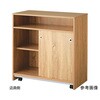 木製移動式カウンター キャスター付 61-809-53シリーズ アズワン