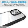 PM-A24CTSLFCBK iPhone 16 Pro ケース ハイブリッド 衝撃吸収 軽量 カメラ周り保護 ストラップホール付 TOUGH SLIM LITE エレコム 04816860