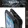 PM-A24AZEROFCBK iPhone 16 ケース ハイブリッド 衝撃吸収 カメラレンズ保護設計 背面クリア フィルム付 ZEROSHOCK エレコム 04818741