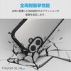 PM-A24ATSLFCSBK iPhone 16 ケース ハイブリッド 衝撃吸収 軽量 カメラレンズ保護設計 背面マットクリア TOUGH SLIM LITE エレコム 04818881