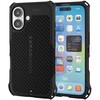 PMWA24AZEROGBK iPhone 16 ケース ソフト カバー 滑りにくいグリップテクスチャー 衝撃吸収 カメラレンズ保護設計 ZEROSHOCK エレコム 04819441