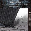 PMWA24AZEROGBK iPhone 16 ケース ソフト カバー 滑りにくいグリップテクスチャー 衝撃吸収 カメラレンズ保護設計 ZEROSHOCK エレコム 04819441
