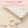 PM-A24APLFJM2WH iPhone 16 ケース レザー 手帳型 マグネット フラップ 衝撃吸収 フィンガーストラップ付 ミラー付 &me エレコム 04819818