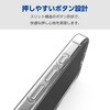 PM-A24AUCTCR iPhone 16 ケース ソフト カバー 衝撃吸収 薄型 カメラレンズ保護設計 ストラップホール付 エレコム 04820150
