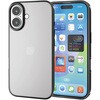 PM-A24AUCTMBK iPhone 16 ケース ソフト カバー 衝撃吸収 薄型 カメラレンズ保護設計 エレコム 04820220