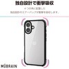 iPhone16 ケース ハイブリッド 衝撃吸収 軽量 カメラ周り保護 MUBRAIN エレコム