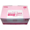 65322 クレシア 抗菌カウンタークロス 厚手(60枚入)ピンク 65322 日本製紙クレシア 04842621