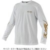 #ホワイト(766875) GM3769 ロングスリーブTシャツ がまかつ Gamakatsu 04855930