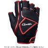 #ブラック/レッド(721997) GM7293 CORDURA トーナメントグローブ 5本切 がまかつ Gamakatsu 04854898
