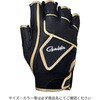 #ブラック/レッド(721997) GM7293 CORDURA トーナメントグローブ 5本切 がまかつ Gamakatsu 04854898