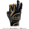 #ブラック/レッド(783421) GM7305 トーナメントグローブ 3本切 がまかつ Gamakatsu 04855038