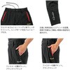 #ブラック/レッド(774528) GM3777 ライトストレッチフィッシングパンツ がまかつ Gamakatsu 04853647