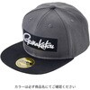 #ブラック(MARINE BOX)(730968) GM9105 フラットブリムフィッシングキャップ がまかつ Gamakatsu 04854460