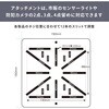 THD-3154(BK)* 突っ張りライトホルダー 防犯カメラ 簡単取付 突っ張り棒 工事不要 YAMAZEN(山善) 04859168