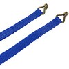 GC75280 GCラッシングベルト 青 Jフック 使用荷重2，500kg 幅50mm×長さ0.5+3m～10m グリーンクロス 04870542