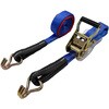 GC75705 GCラッシングベルト 青 アイ/Jフック 使用荷重1，000kg 幅35mm×長さ0.5+3m/5m グリーンクロス 04871041