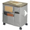 F2531 WTWサイドテーブルワゴン グレー F2531 不動技研 04872712