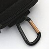 75980 アルミカラビナ 6mm 黒 角利(角利産業) 04880929
