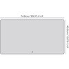 TWS-OT-000035 マウスパッド [746x400x2mm] DeskPad グレー TWS-OT-000035 Twelve South 04892698