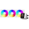 DC360-ARGB-WH 水冷CPUクーラー 120mmファンx3 [LGA115X/1200/1700/1851・AM4/AM5] DC360 PRO ARGB Display ホワイト DC360-ARGB-WH PCCOOLER 04892829