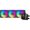 DC360-ARGB-BK 水冷CPUクーラー 120mmファンx3 [LGA115X/1200/1700/1851・AM4/AM5] DC360 PRO ARGB Display ブラック DC360-ARGB-BK PCCOOLER 04892838