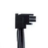 DIR-L16A-M8X2-Y-BK 12VHPWR変換ケーブル 600mm [8pin PCIe TYPE-Y オス-オス 12+4pin 12VHPWR] 上側(Type-A) ブラック DIR-L16A-M8X2-Y-BK ディラック 04913479